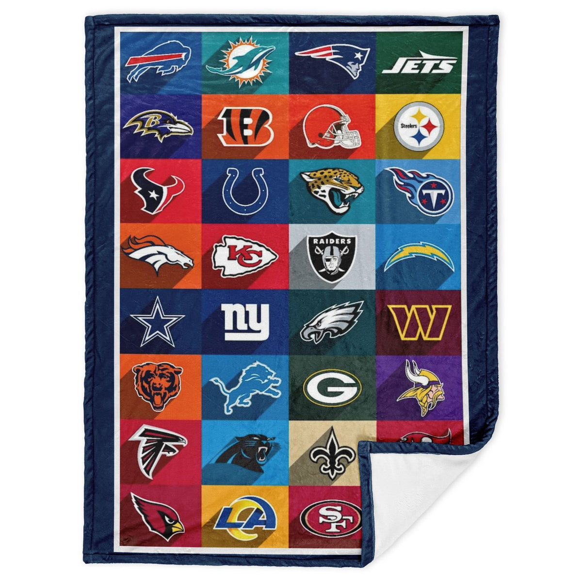 Team Spirit Flannel Lounge Blanket