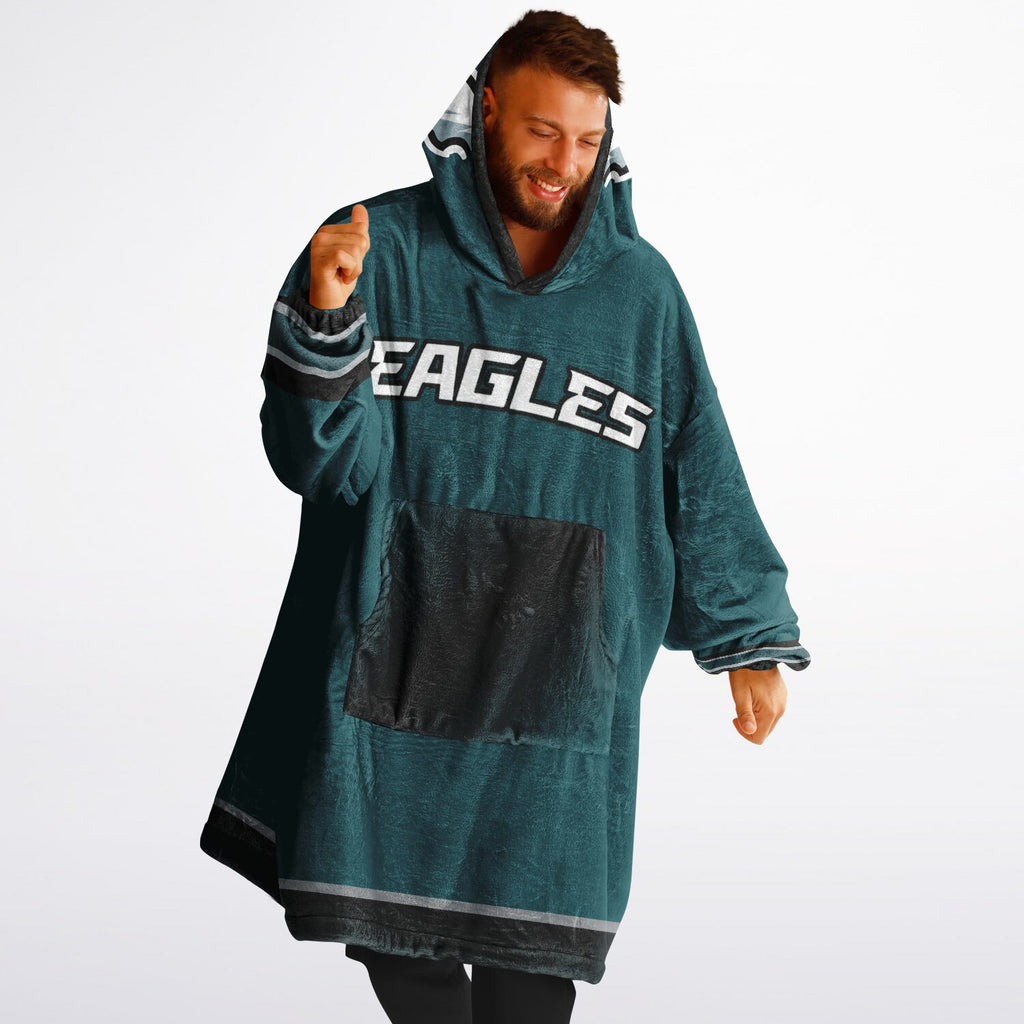 Eagles Victory Green Adult Game Day Lounge Hoodie Super Bowl Edition