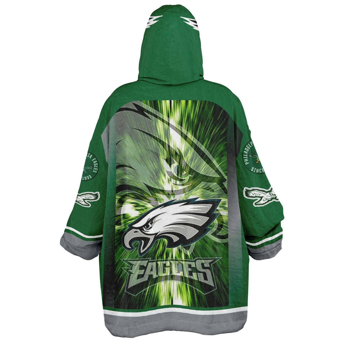 Eagles Kelly Green Adult Game Day Lounge Hoodie Lime Green Birds