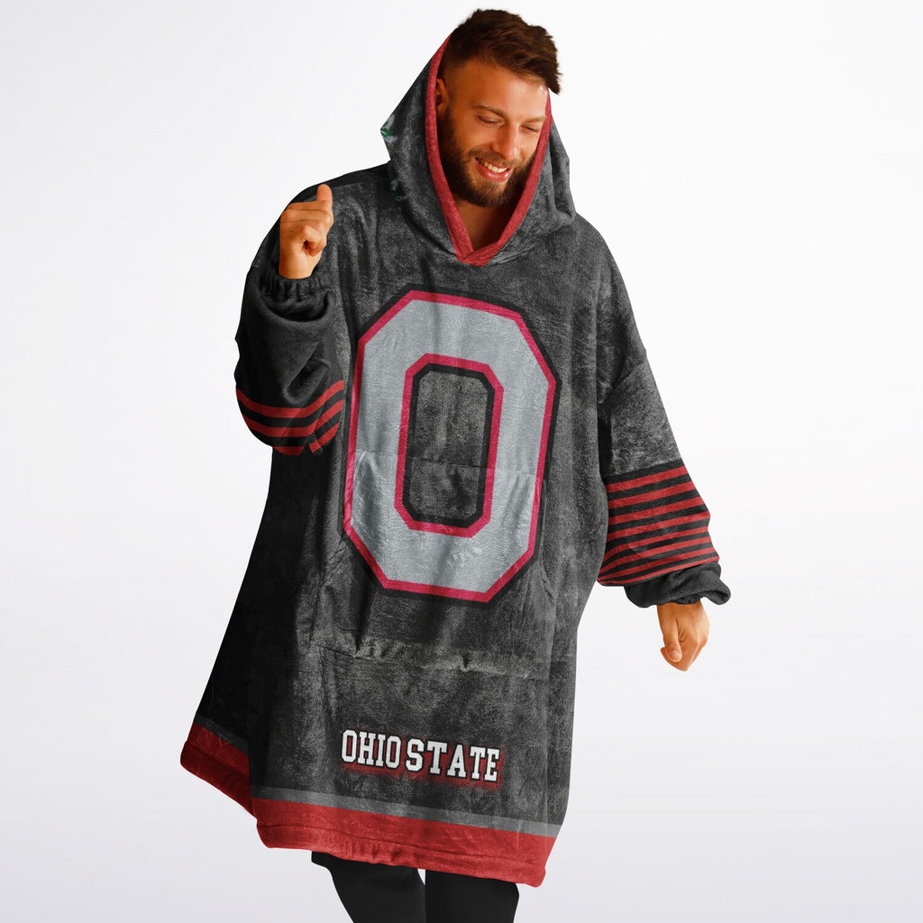 Ohio State Buckeyes Black Adult Game Day Lounge Hoodie