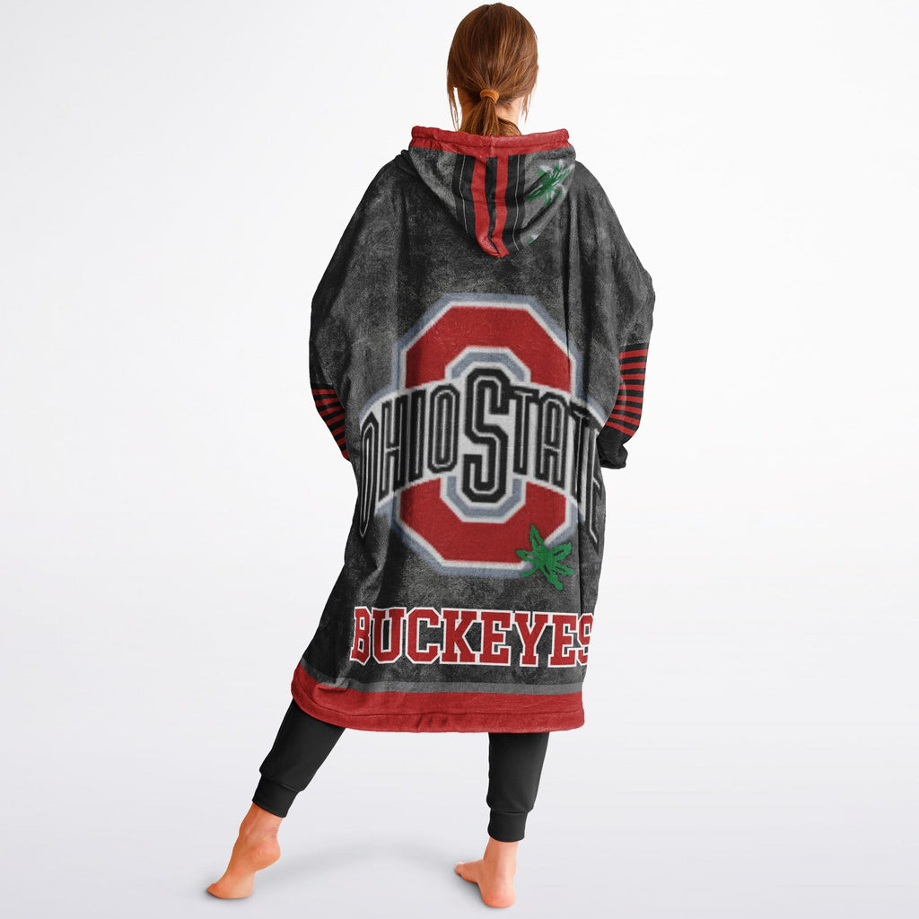 Ohio State Buckeyes Black Adult Game Day Lounge Hoodie
