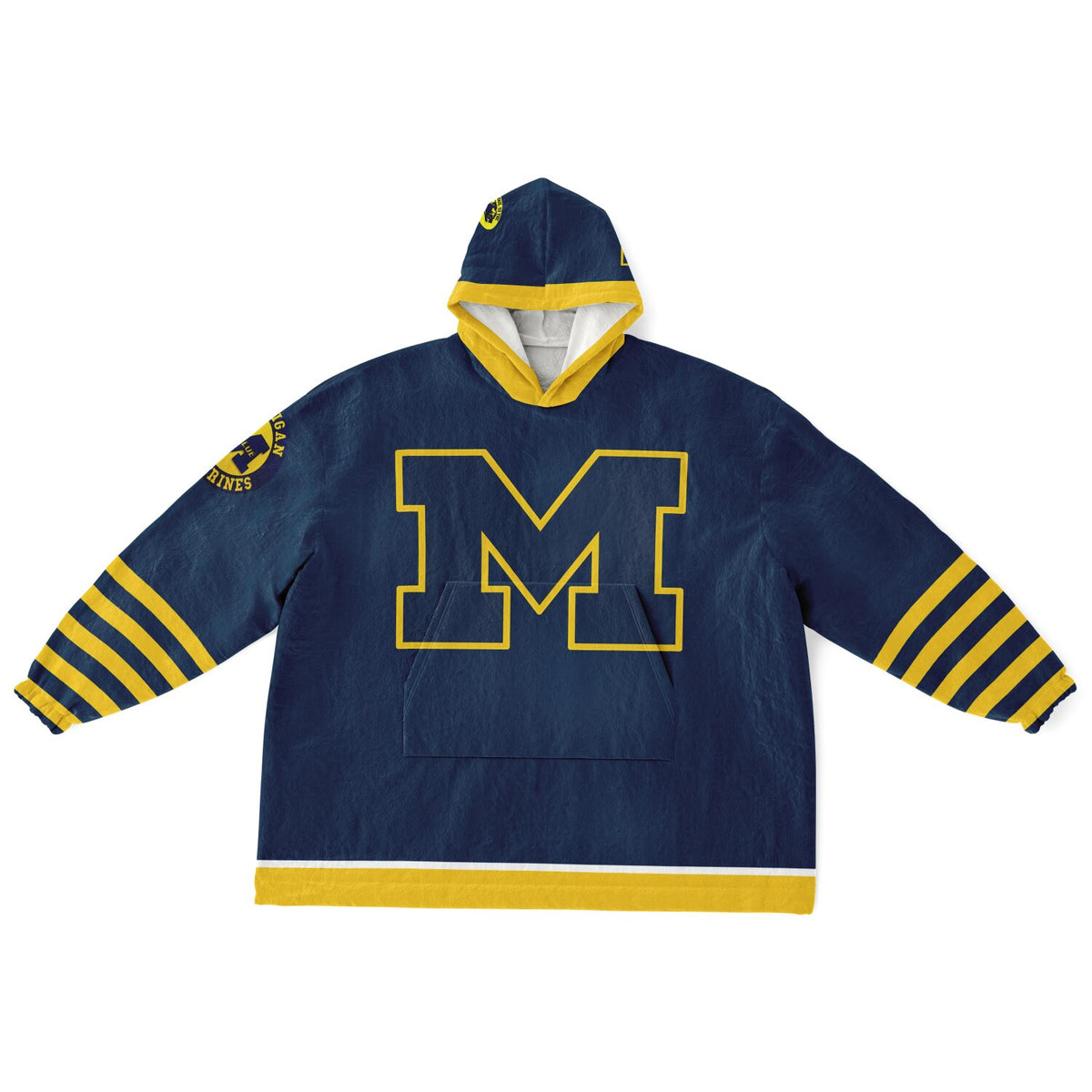 Michigan Wolverines Maize & Blue Adult Game Day Lounge Hoodie