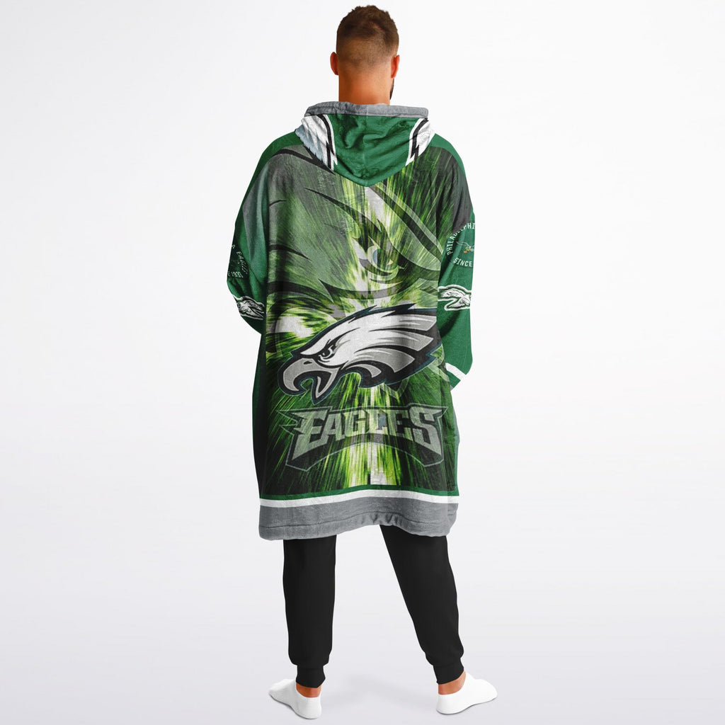 Eagles Kelly Green Adult Game Day Lounge Hoodie Lime Green Birds