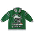 Youth Philly Player Retro Green Game Day Lounge Hoodie