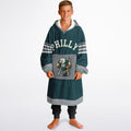 Youth Oversize Hooded Blanket Philly Player Green S.B. Champion 2024