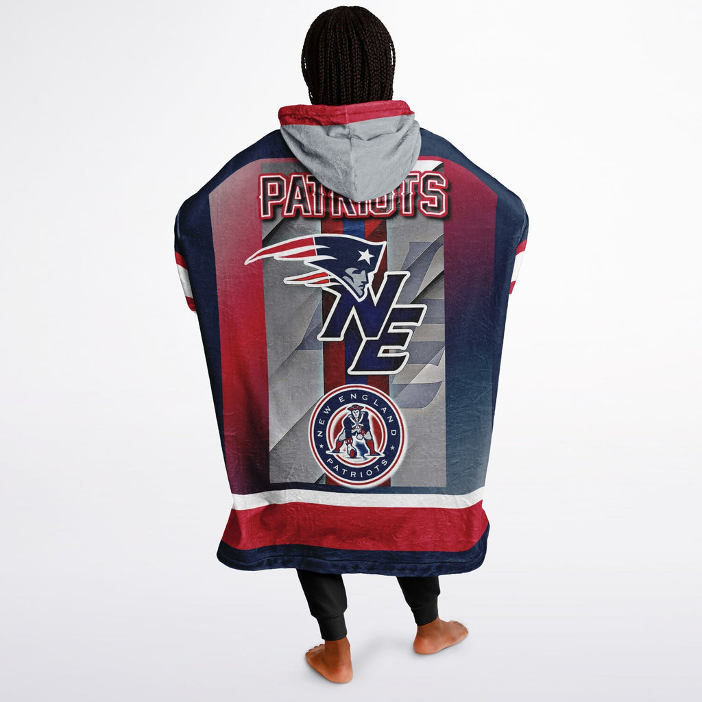 New England Patriots Blue Adult Game Day Lounge Hoodie