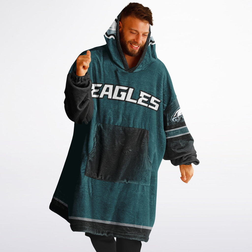 Eagles Victory Green Adult Game Day Lounge Hoodie