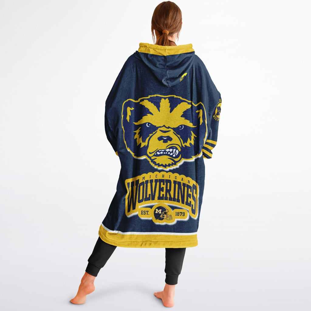 Michigan Wolverines Maize & Blue Adult Game Day Lounge Hoodie