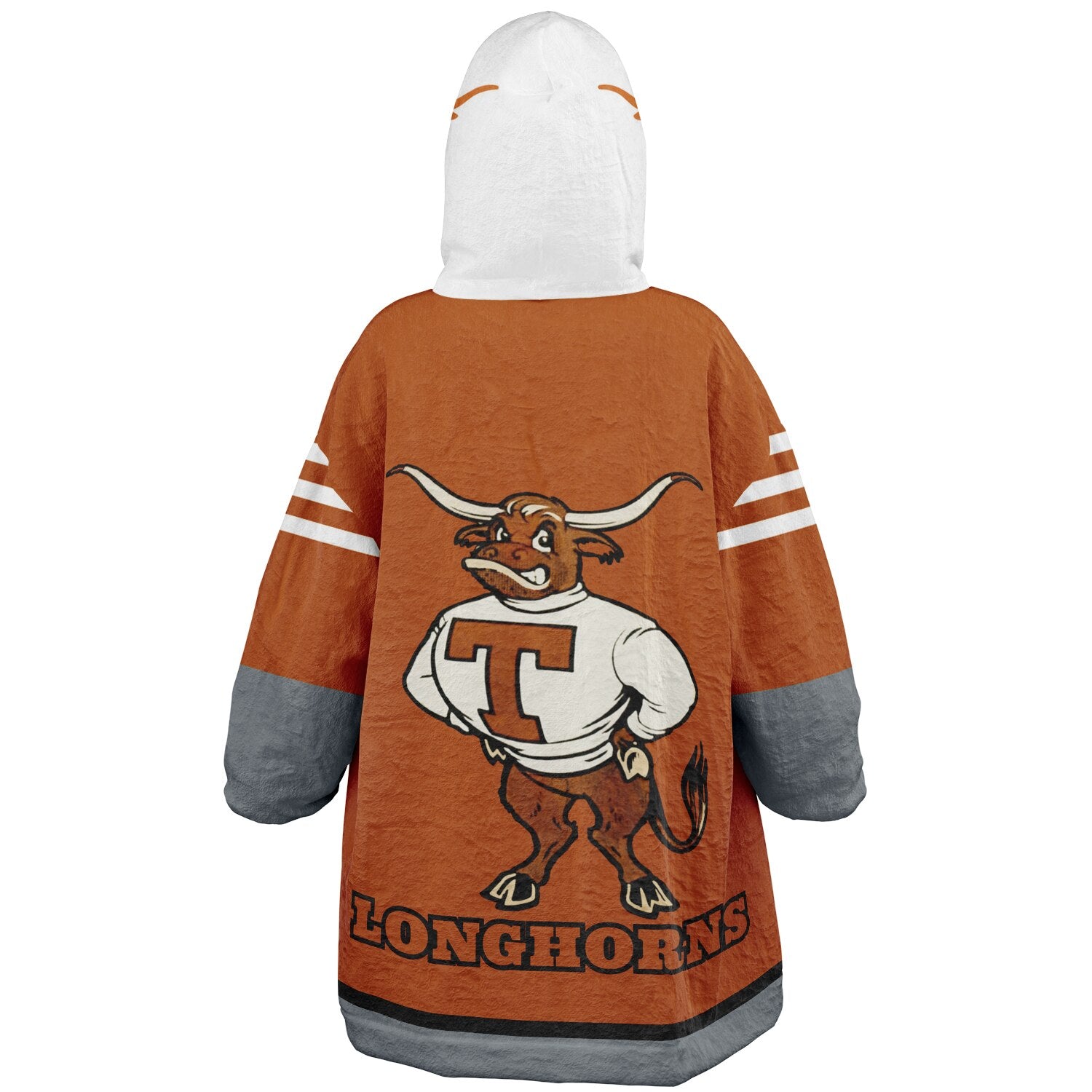 Youth Texas Longhorns Burnt Orange Oversize Game Day Lounge Hoodie