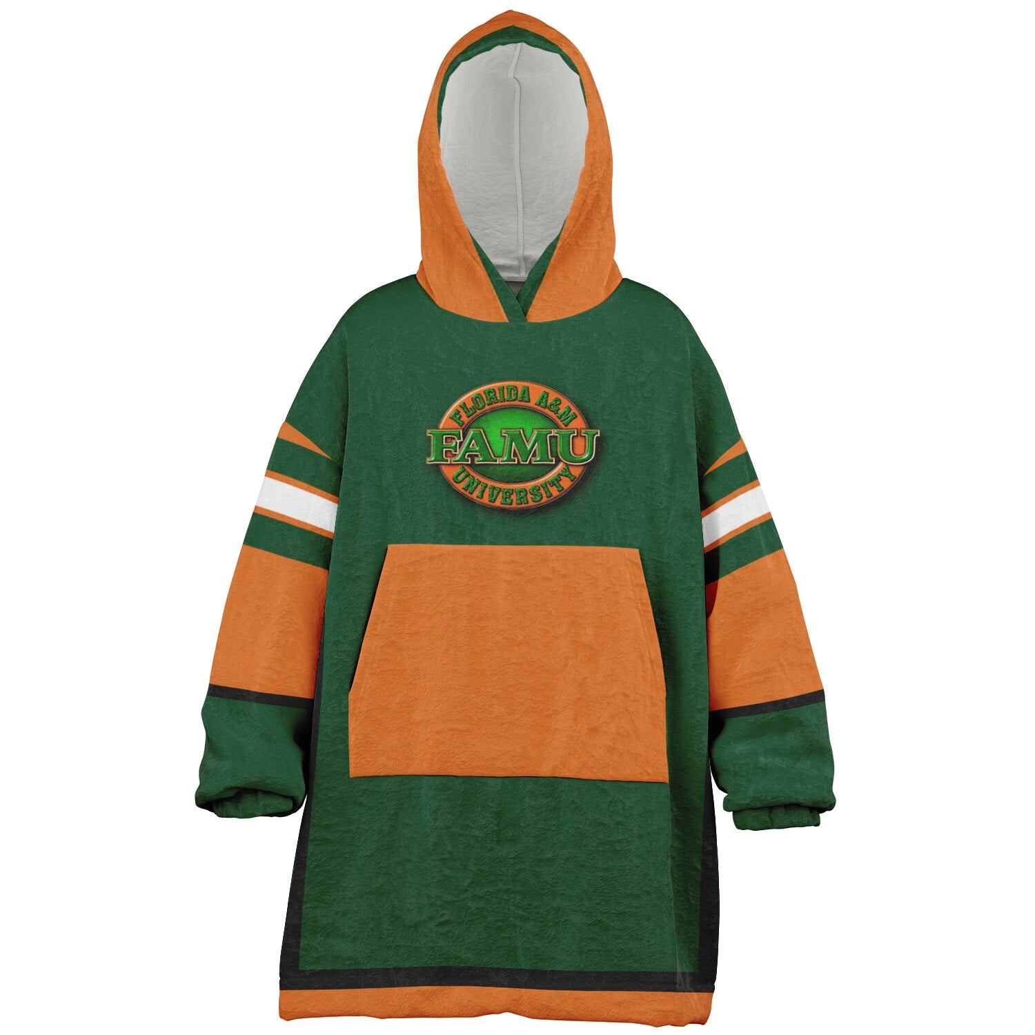 Youth FAMU Rattlers Green Oversize Game Day Lounge Hoodie