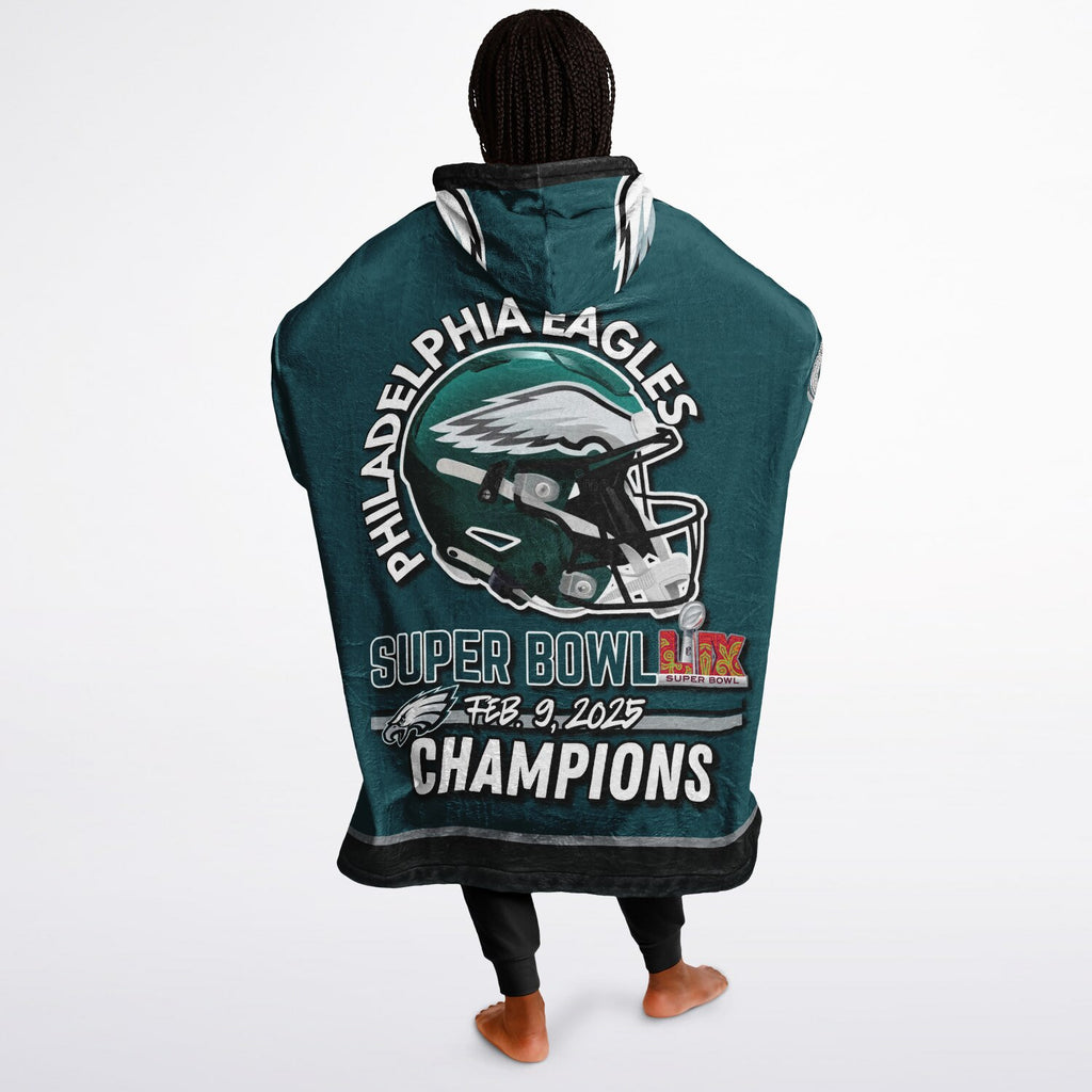 Eagles Victory Green Adult Game Day Lounge Hoodie Super Bowl Edition
