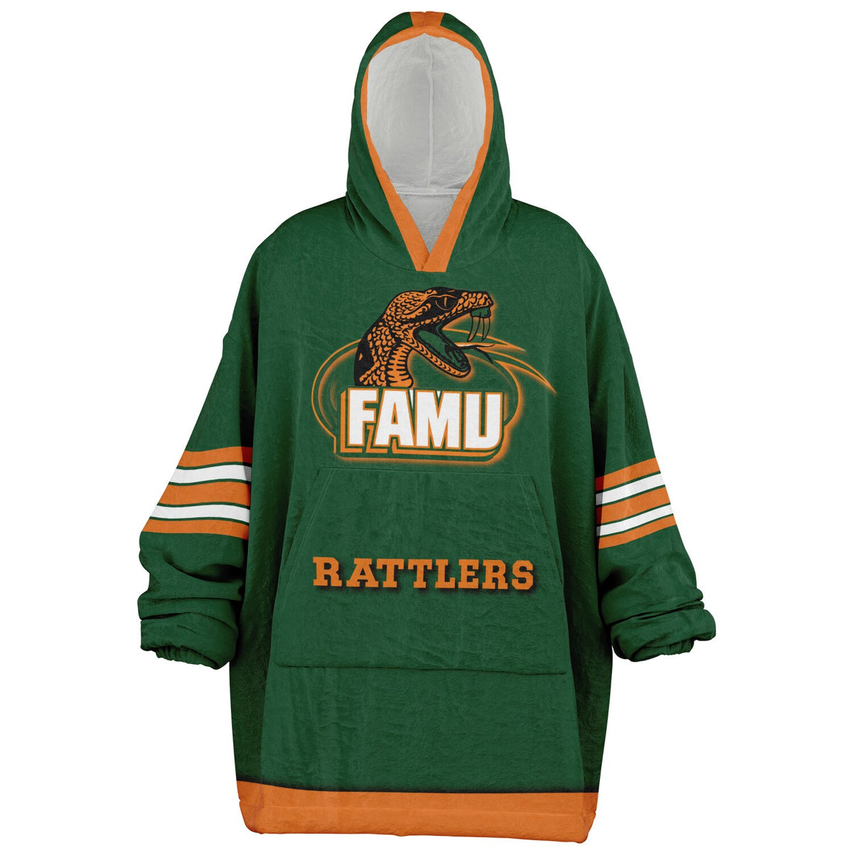 FAMU Venom Green Rattler Adult Game Day Lounge Hoodie