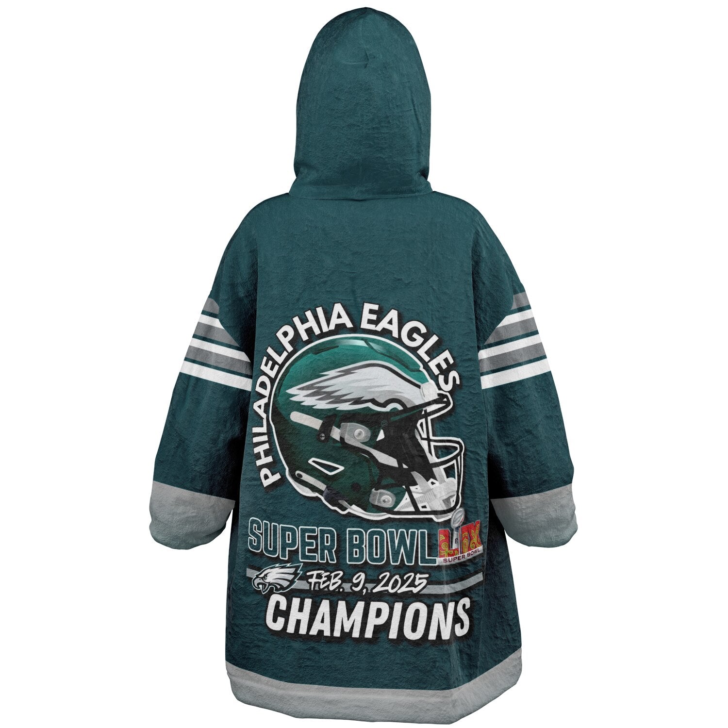 Youth Oversize Hooded Blanket Philly Player Green S.B. Champion 2024