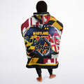 Maryland Flag Adult Game Day Lounge Hoodie