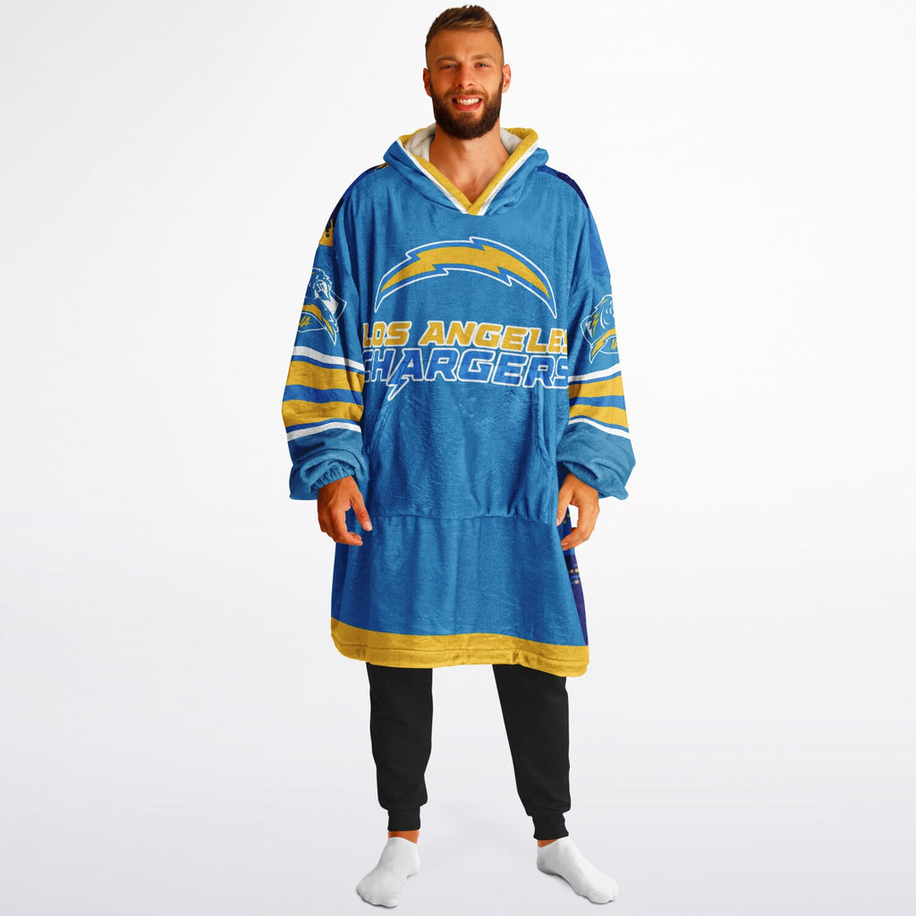 LA Chargers Powder Blue Adult Game Day Lounge Hoodie