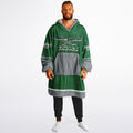 Eagles Retro Green Adult Game Day Lounge Hoodie Old School Look