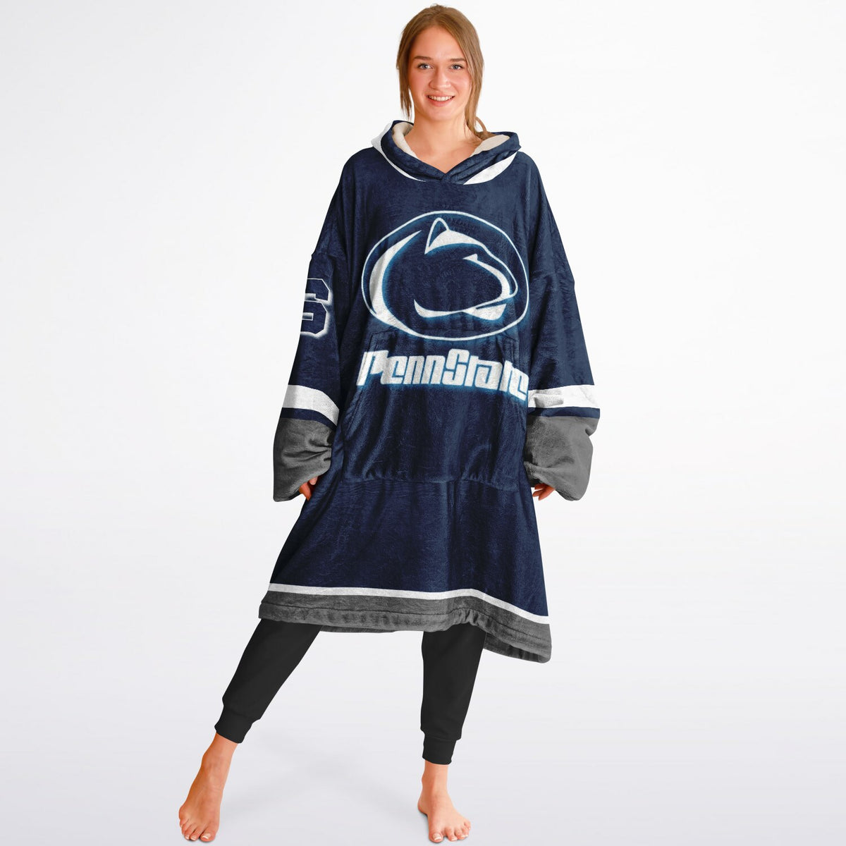 Penn State Nittany Lions Blue Adult Game Day Lounge Hoodie