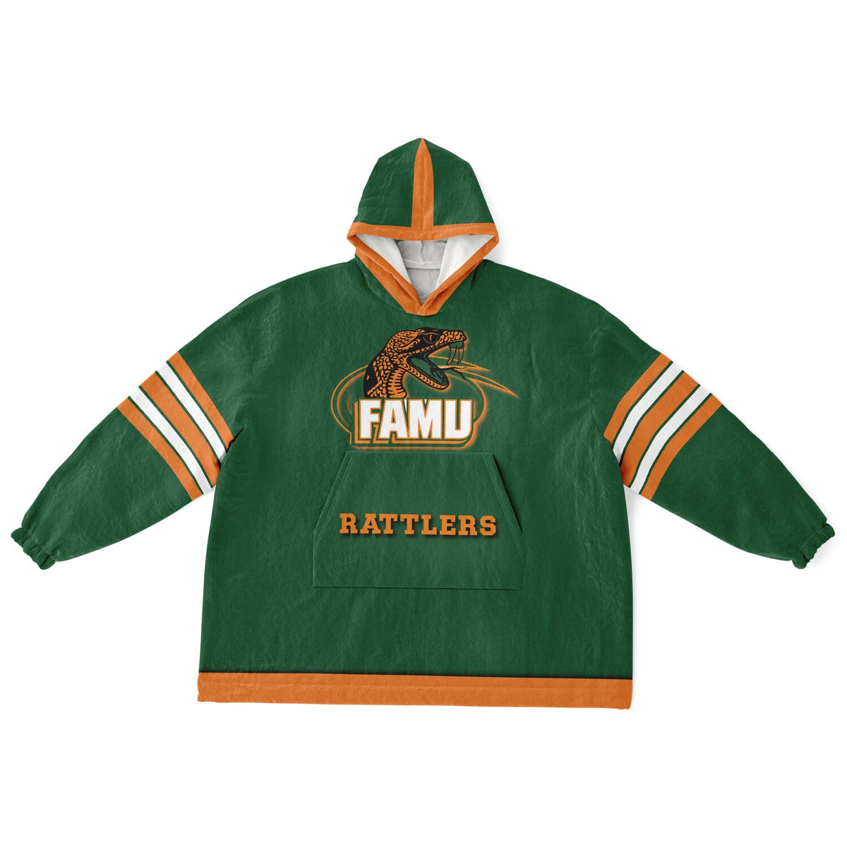 FAMU Venom Green Rattler Adult Game Day Lounge Hoodie