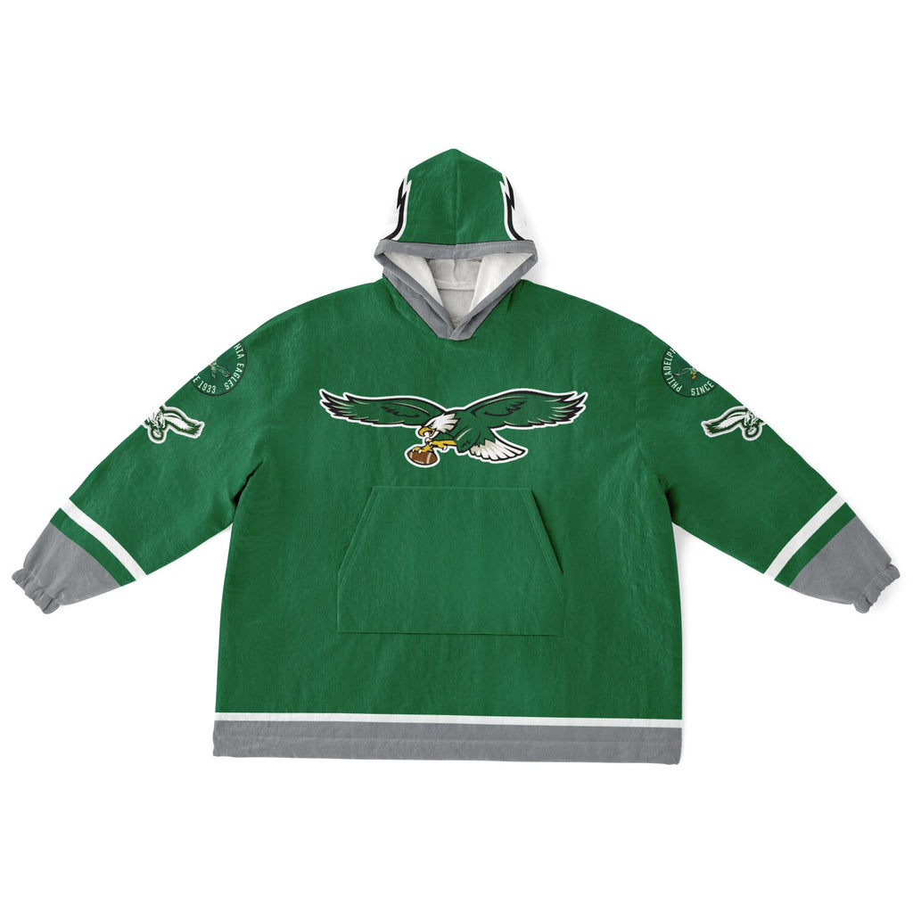 Eagles Kelly Green Adult Game Day Lounge Hoodie Lime Green Birds