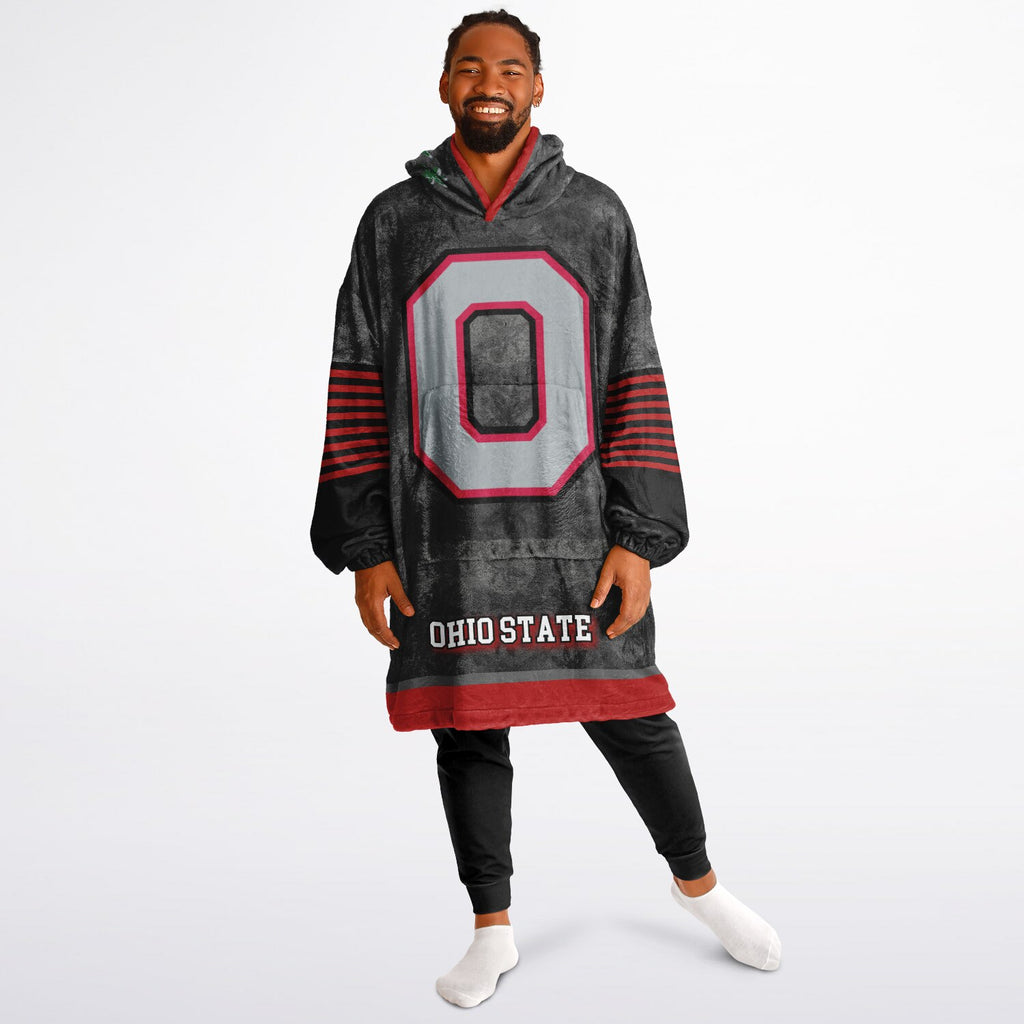 Ohio State Buckeyes Black Adult Game Day Lounge Hoodie
