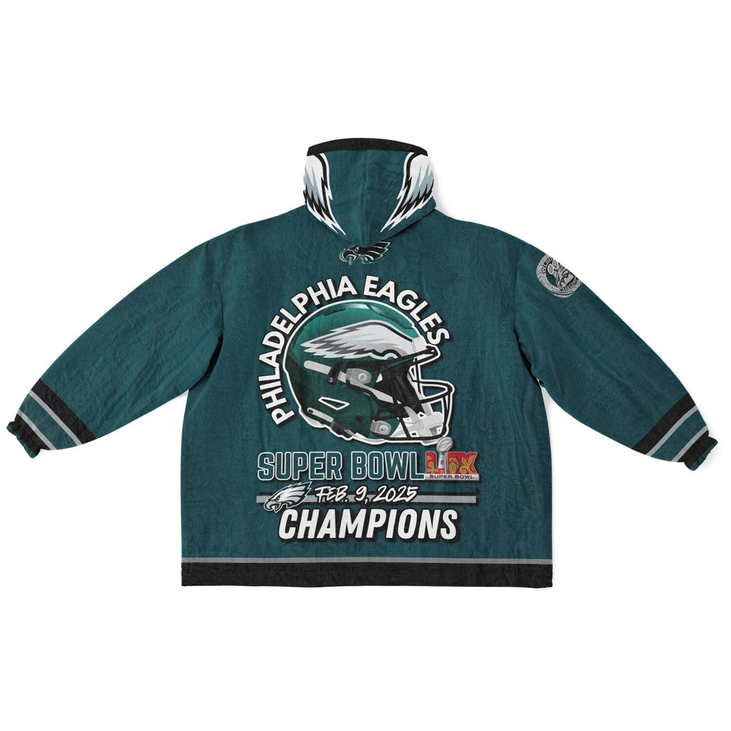 Eagles Victory Green Adult Game Day Lounge Hoodie Super Bowl Edition