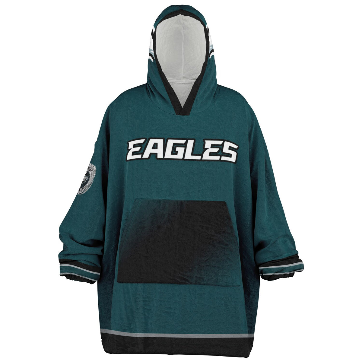 Eagles Victory Green Adult Game Day Lounge Hoodie Super Bowl Edition