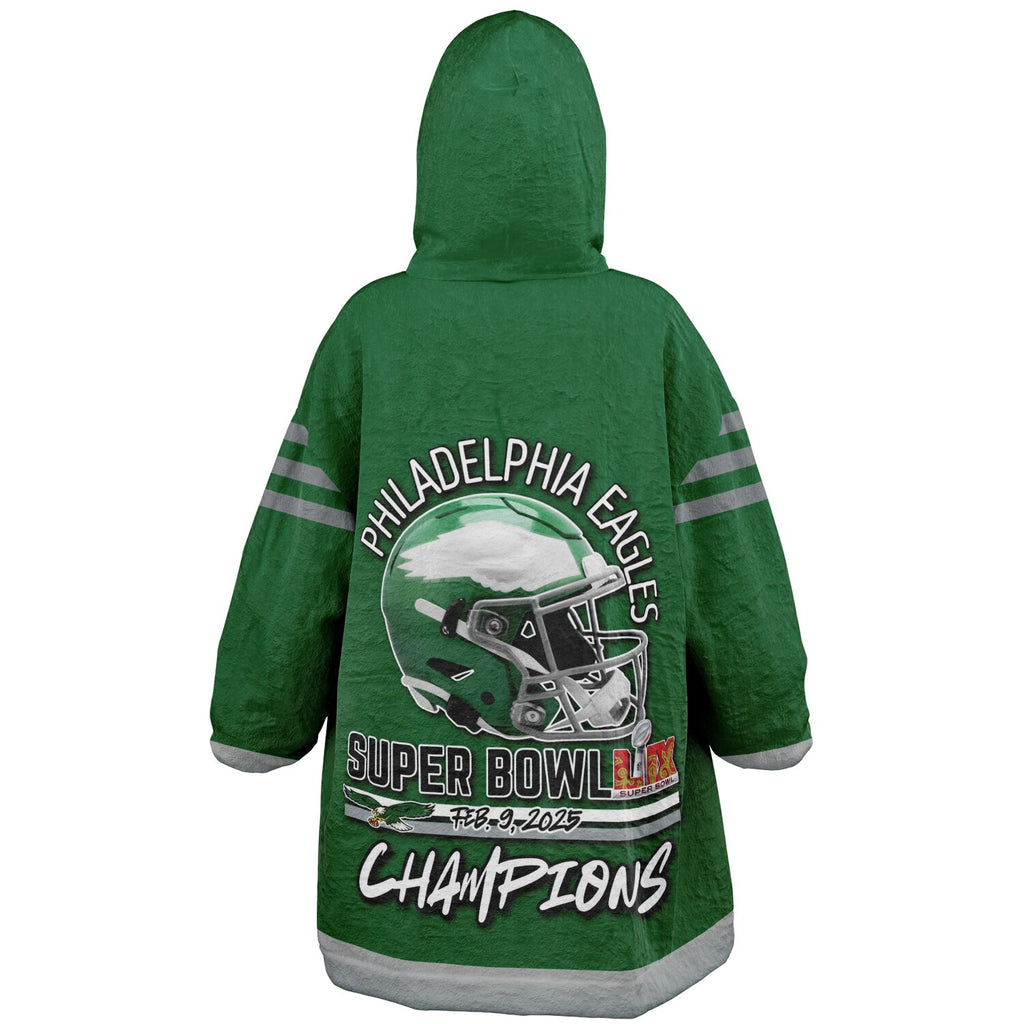 Youth Philly Player Retro Green Game Day Lounge Hoodie
