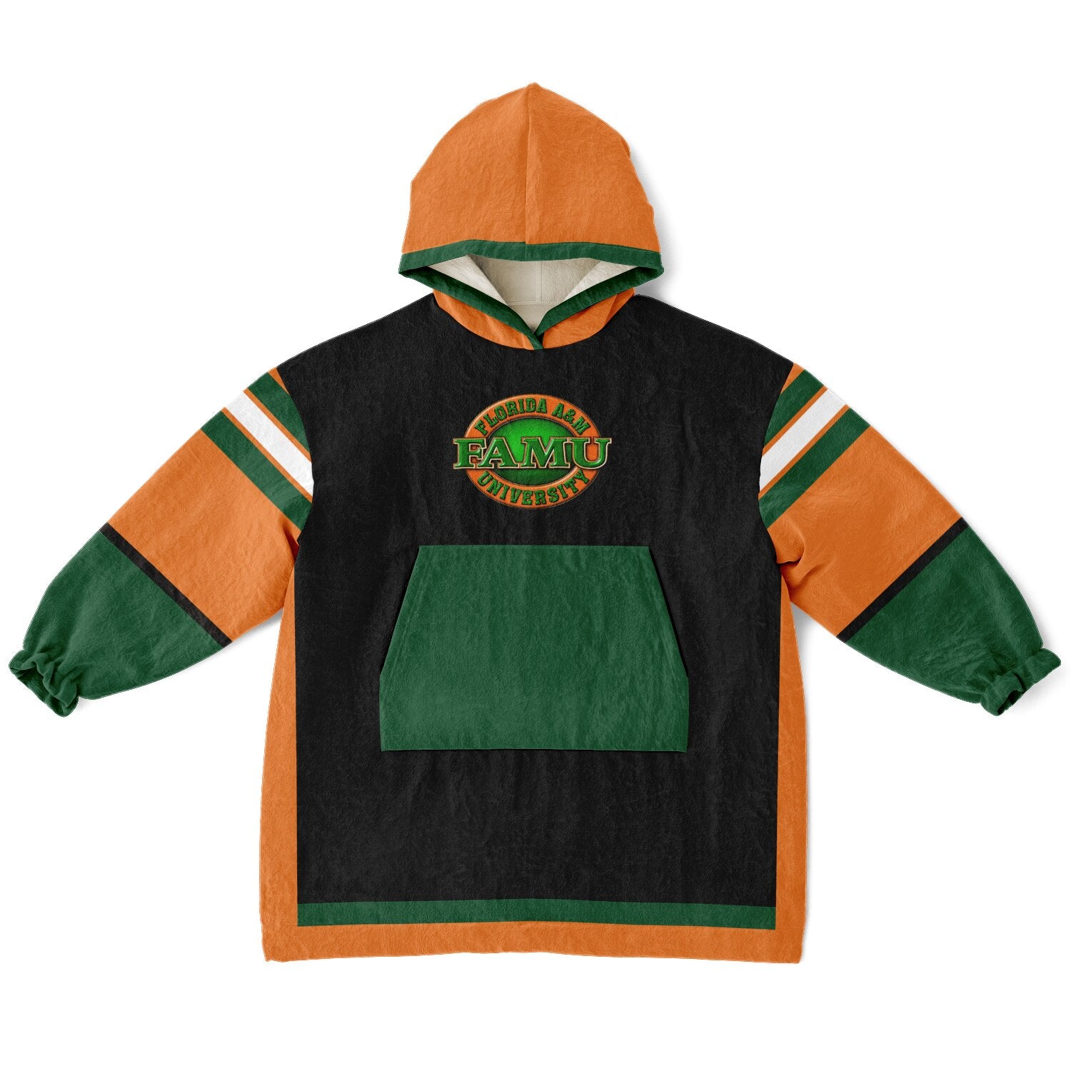 Youth FAMU Rattlers Black Oversize Game Day Lounge Hoodie