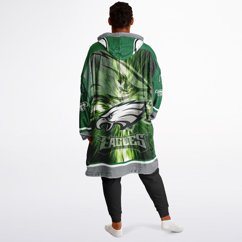 Eagles Kelly Green Adult Game Day Lounge Hoodie Lime Green Birds
