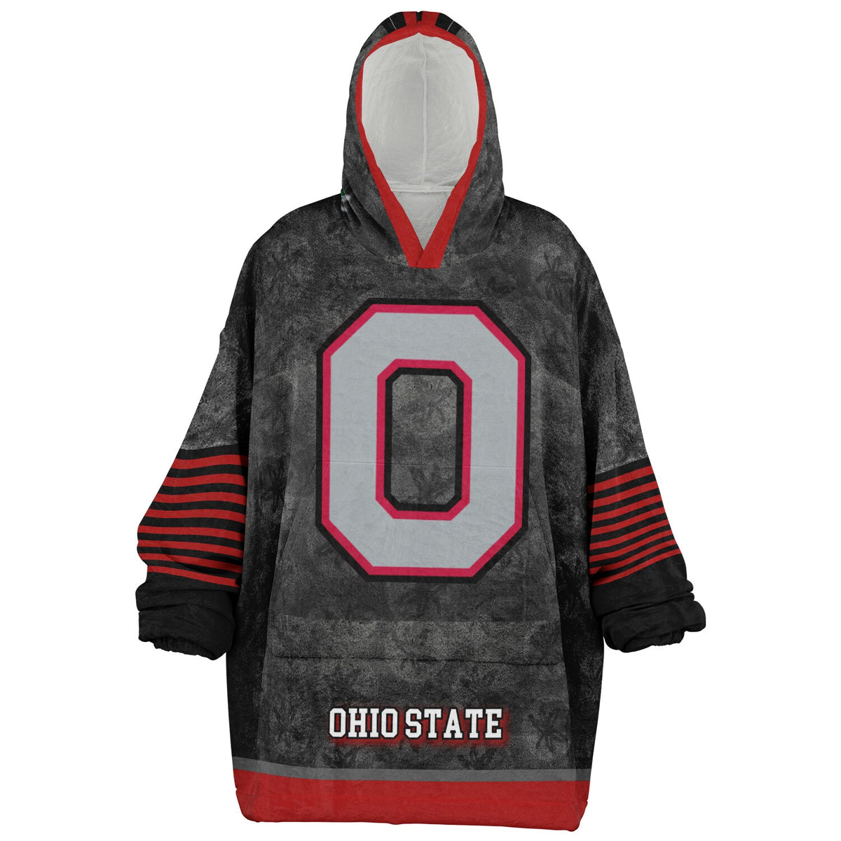 Ohio State Buckeyes Black Adult Game Day Lounge Hoodie