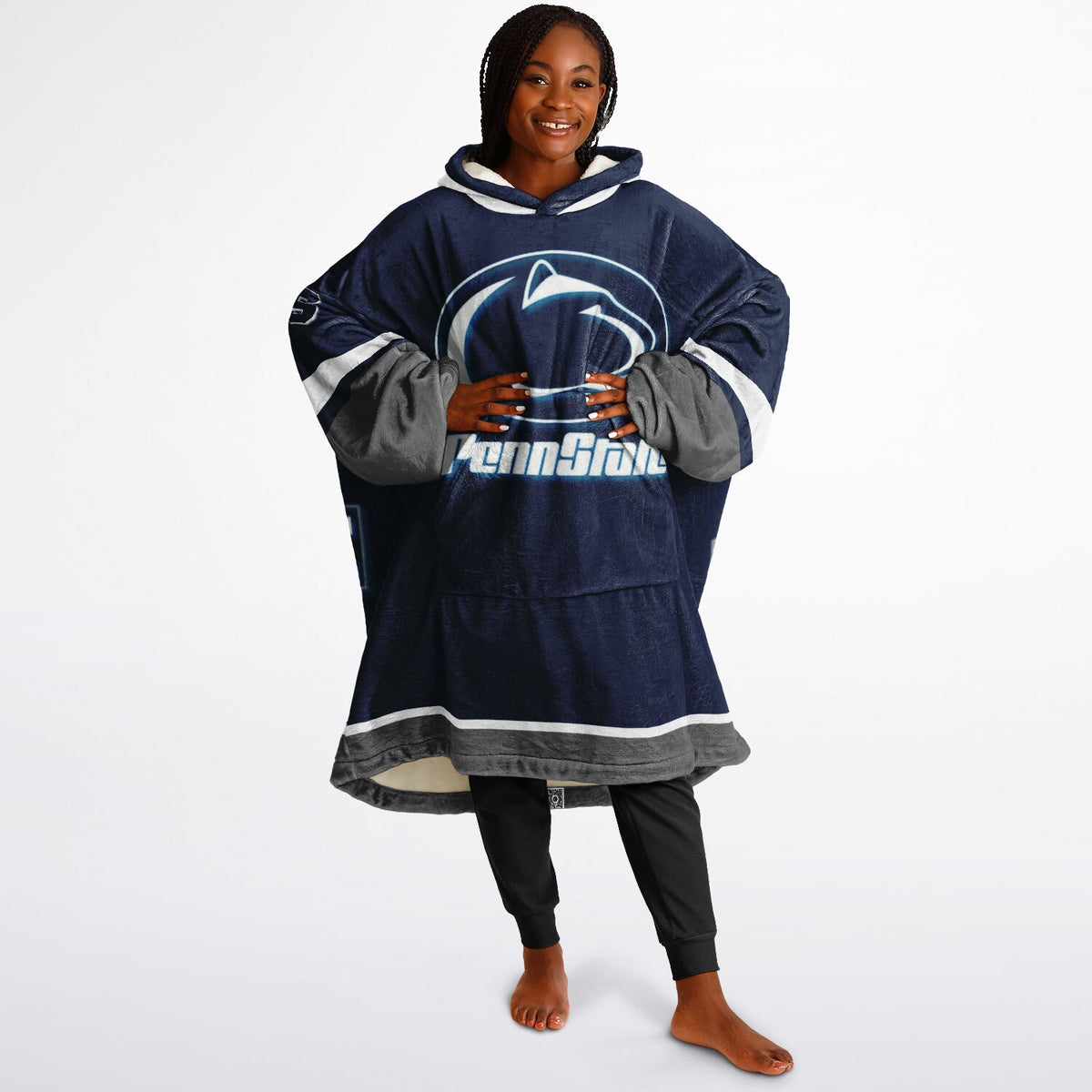Penn State Nittany Lions Blue Adult Game Day Lounge Hoodie
