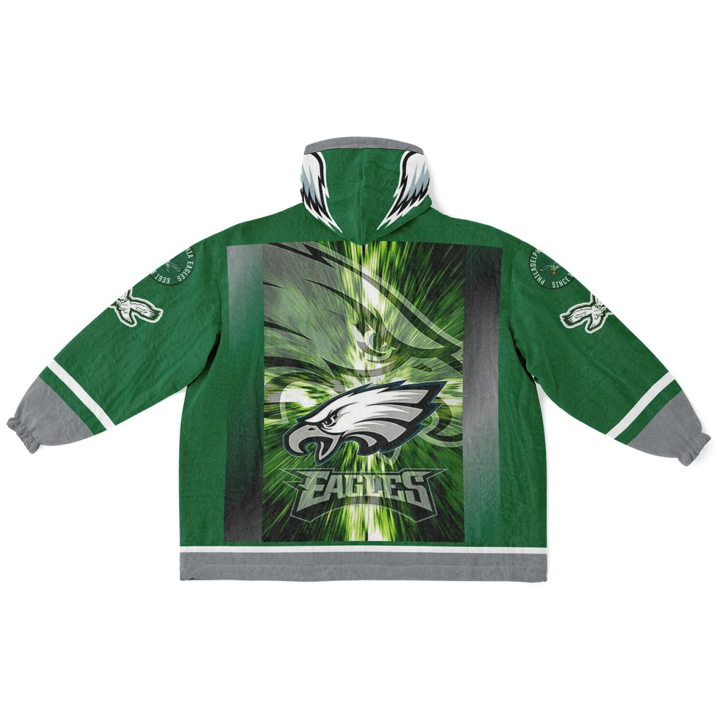 Eagles Kelly Green Adult Game Day Lounge Hoodie Lime Green Birds