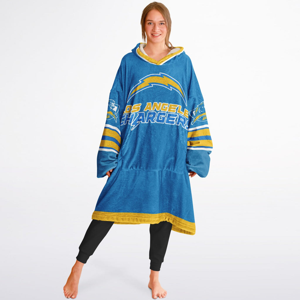 LA Chargers Powder Blue Adult Game Day Lounge Hoodie