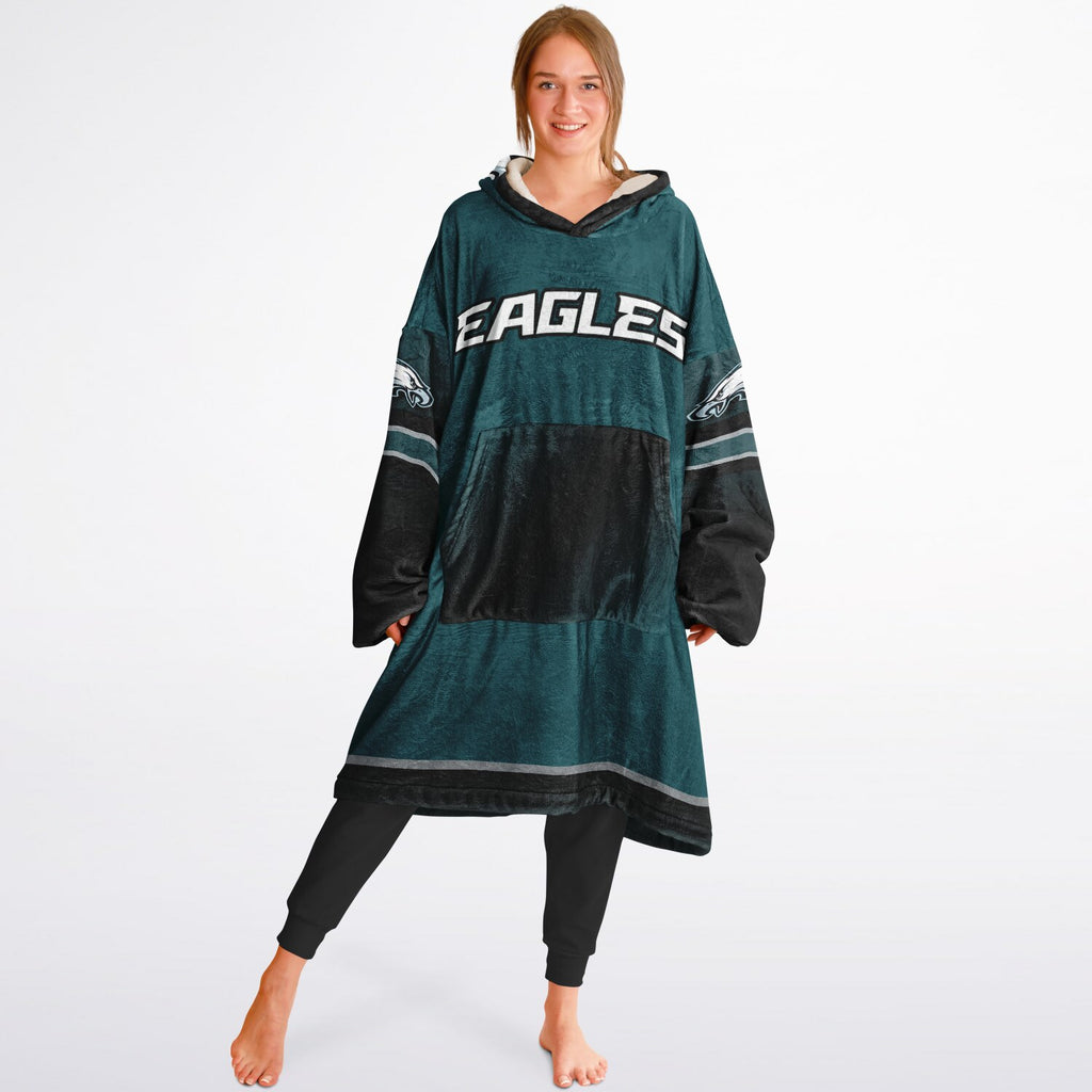 Eagles Victory Green Adult Game Day Lounge Hoodie