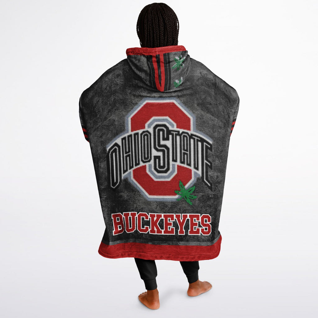 Ohio State Buckeyes Black Adult Game Day Lounge Hoodie