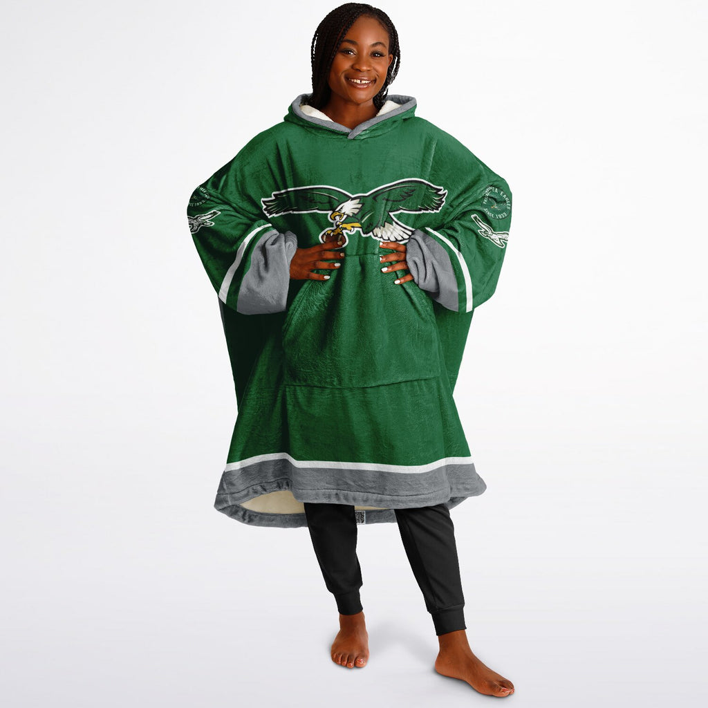 Eagles Kelly Green Adult Game Day Lounge Hoodie Lime Green Birds