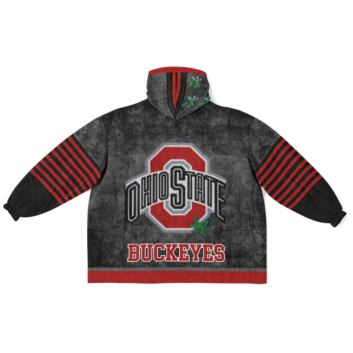 Ohio State Buckeyes Black Adult Game Day Lounge Hoodie