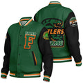 FAMU Black Venom Green Varsity Jacket