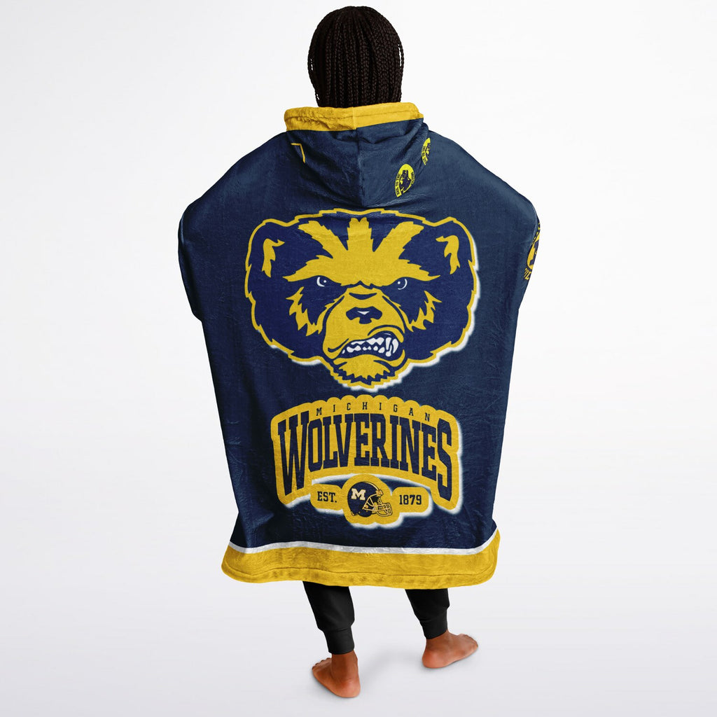 Michigan Wolverines Maize & Blue Adult Game Day Lounge Hoodie