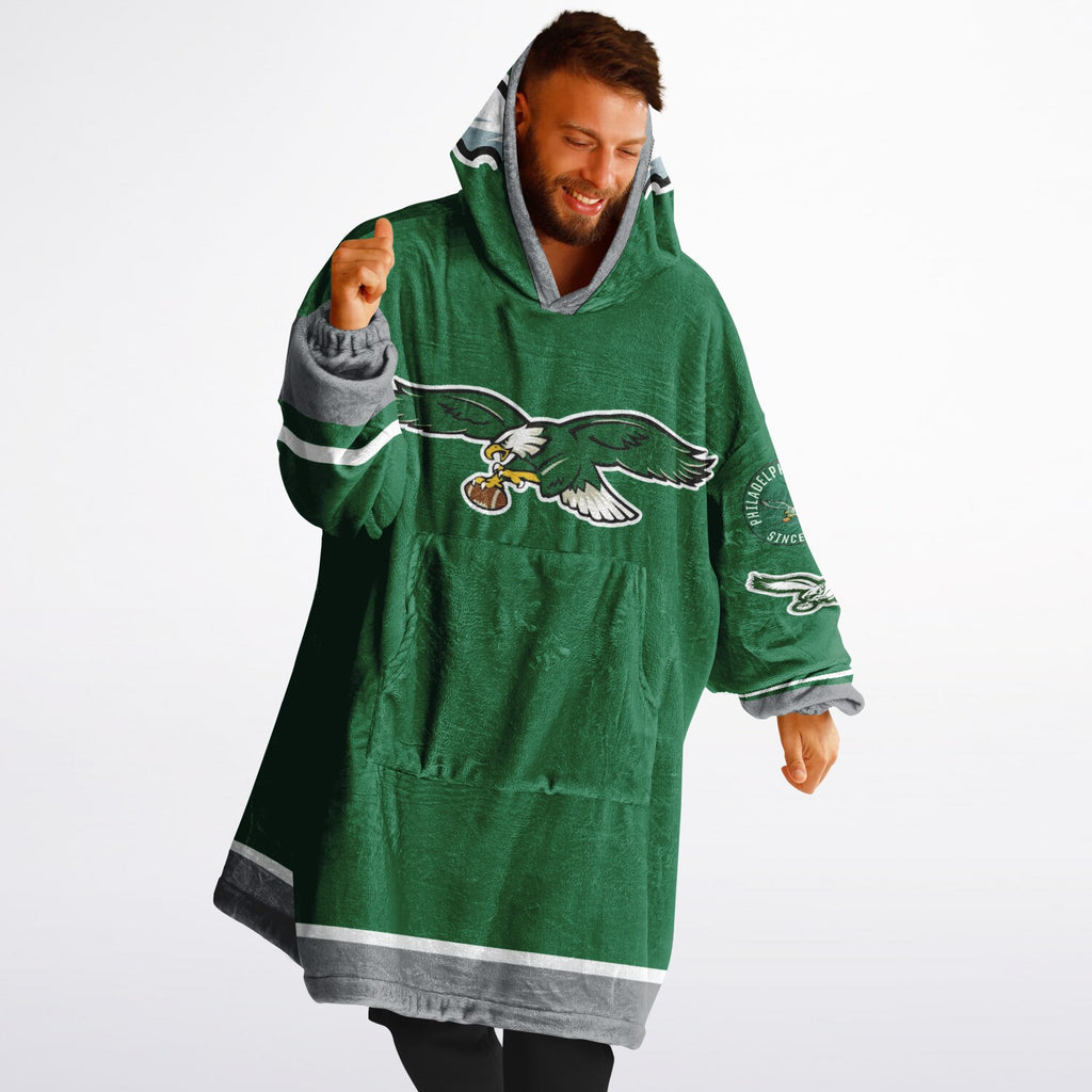 Eagles Kelly Green Adult Game Day Lounge Hoodie Lime Green Birds