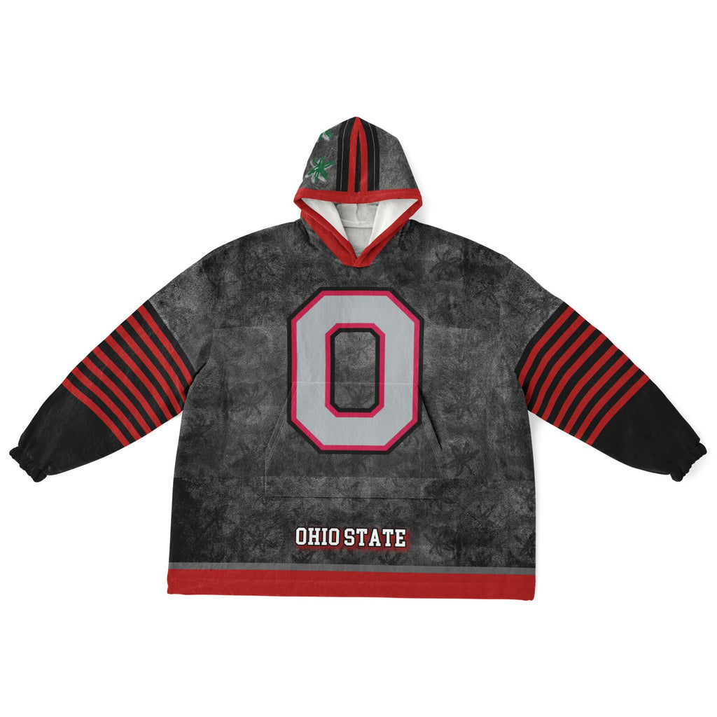 Ohio State Buckeyes Black Adult Game Day Lounge Hoodie