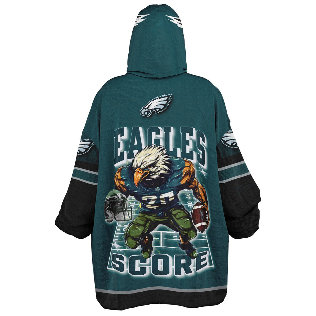 Eagles Victory Green Adult Game Day Lounge Hoodie