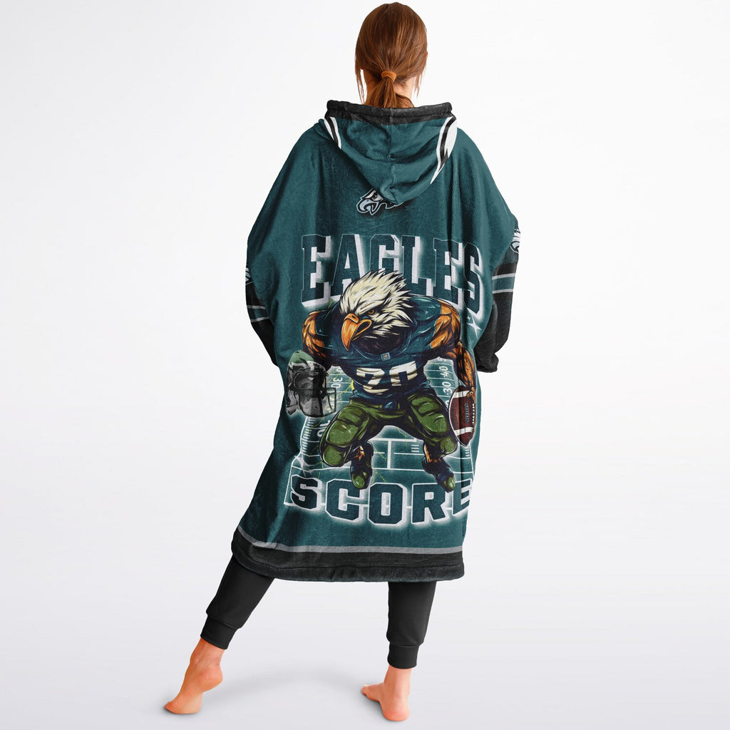 Eagles Victory Green Adult Game Day Lounge Hoodie