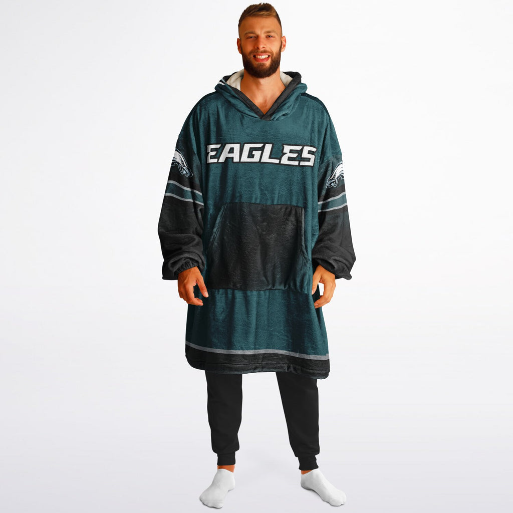 Eagles Victory Green Adult Game Day Lounge Hoodie