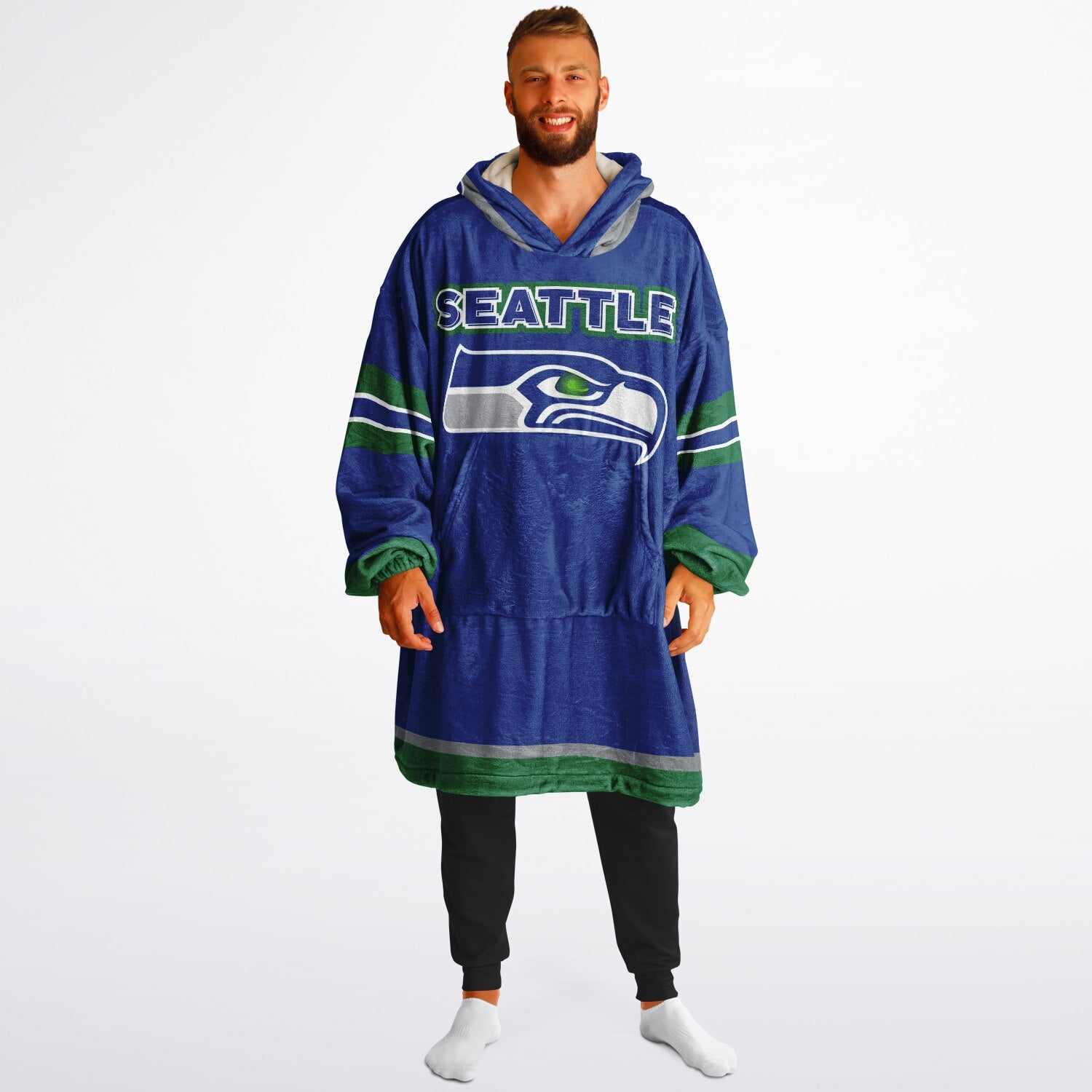 Seattle Seahawks Adult Game Day Lounge Hoodie