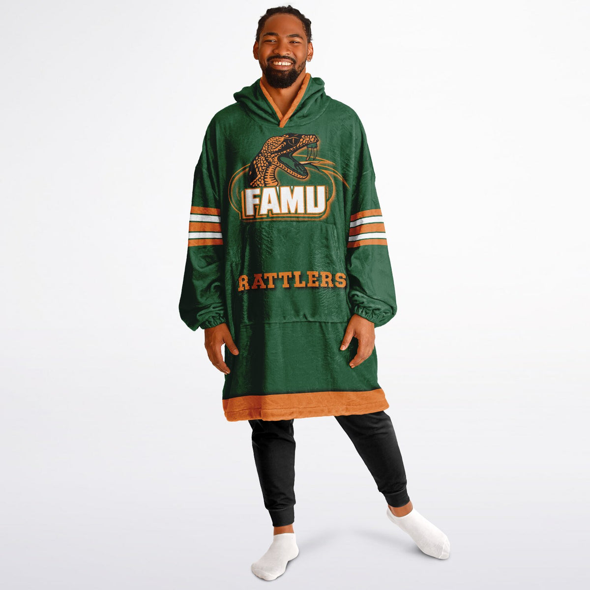 FAMU Venom Green Rattler Adult Game Day Lounge Hoodie