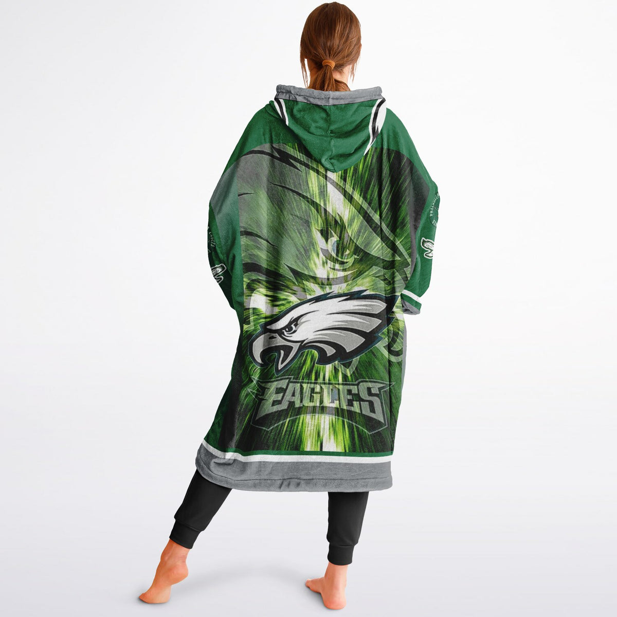 Eagles Kelly Green Adult Game Day Lounge Hoodie Lime Green Birds