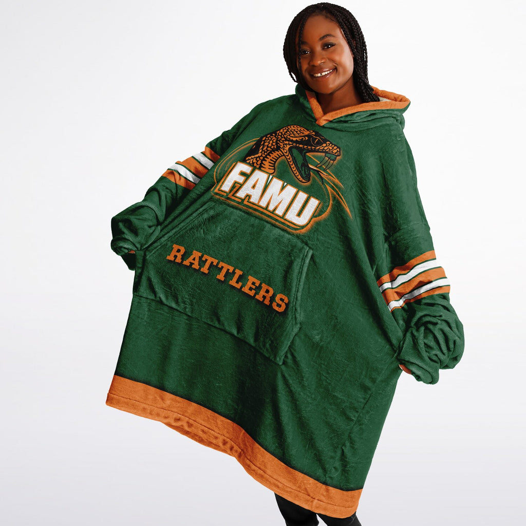FAMU Venom Green Rattler Adult Game Day Lounge Hoodie