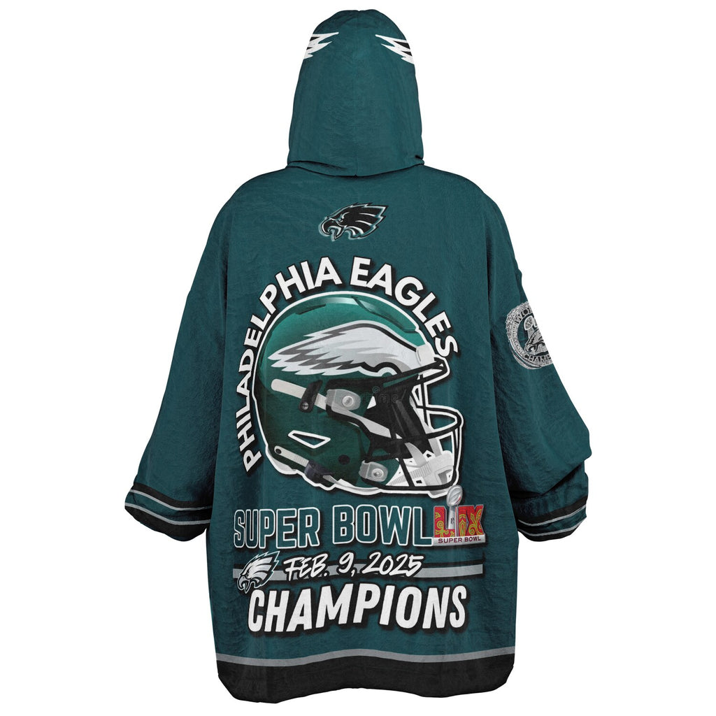 Eagles Victory Green Adult Game Day Lounge Hoodie Super Bowl Edition