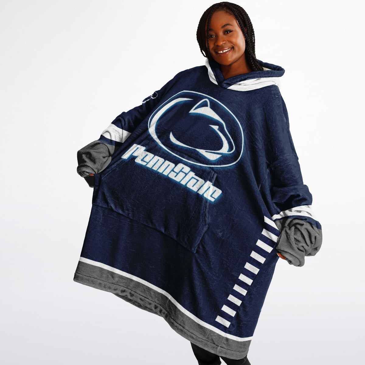 Penn State Nittany Lions Blue Adult Game Day Lounge Hoodie